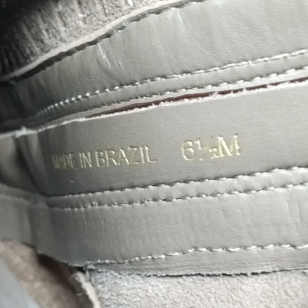 Vince Camuto Fenyia Tan Foxy Verona Bootie Suede Stacked Heel Boots - Picture 11 of 11